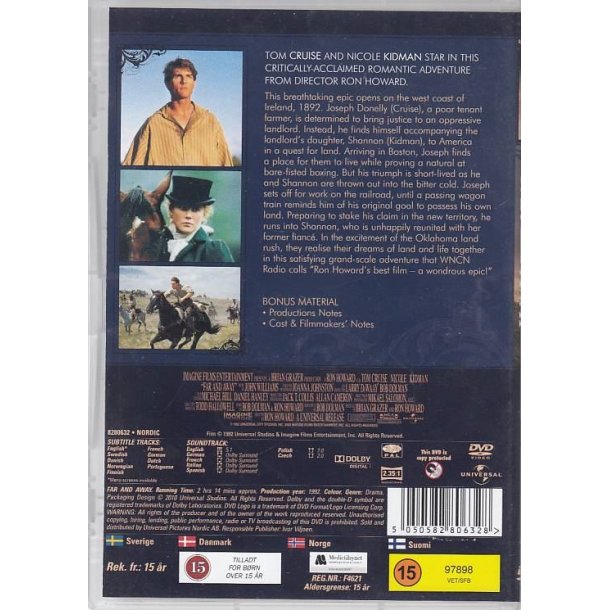 Far and away (DVD)