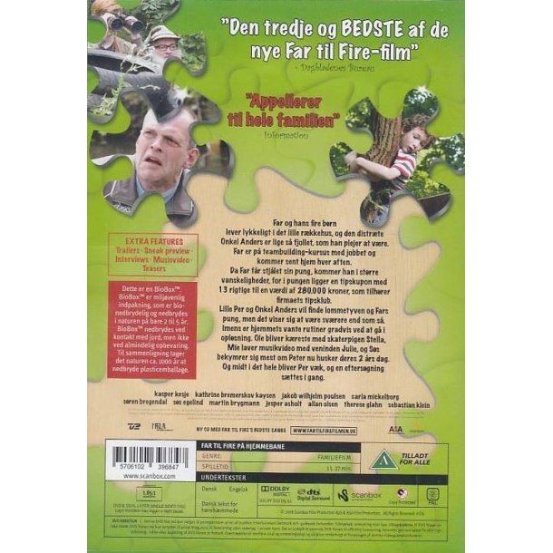 Far til fire p� hjemmebane (DVD)