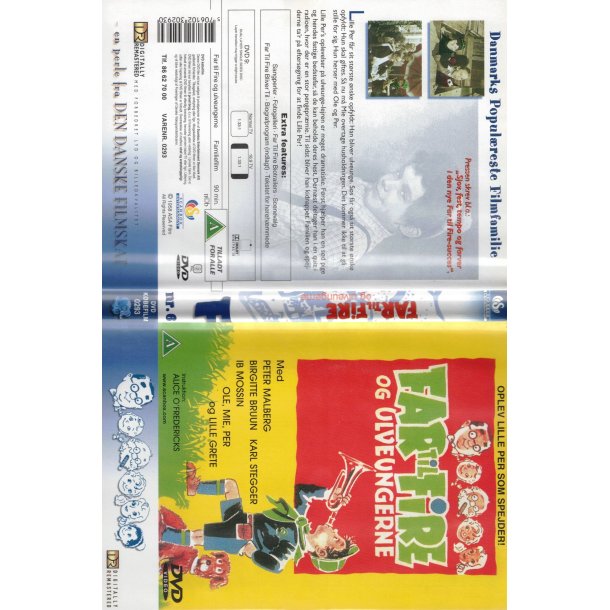 Far til fire og ulveungerne (DVD)