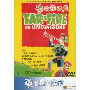 Far til fire og ulveungerne (DVD)