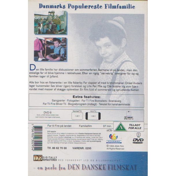 Far til fire p� landet (DVD)