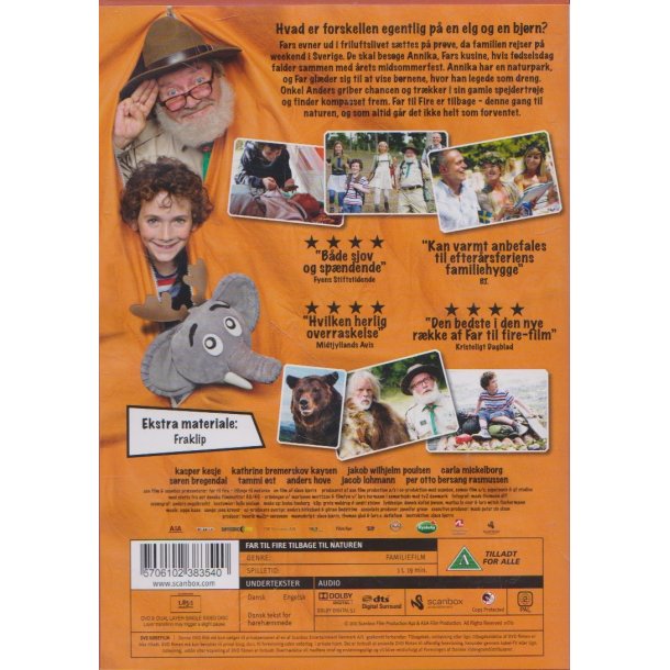 Far til fire tilbage til naturen (DVD)