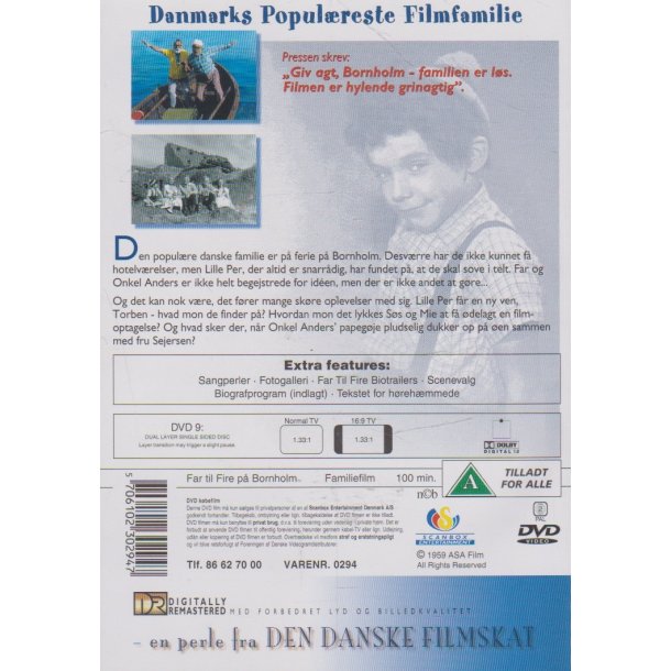 Far til fire - P� Bornholm (DVD)