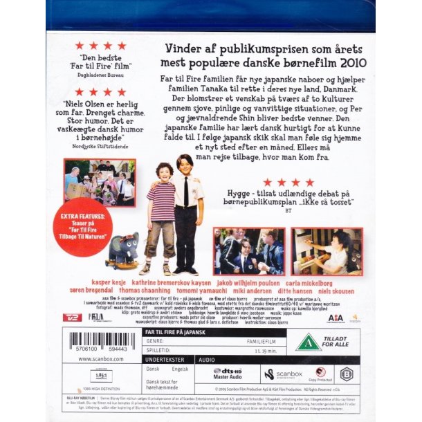 Far til fire - p� japansk (Blu-ray)