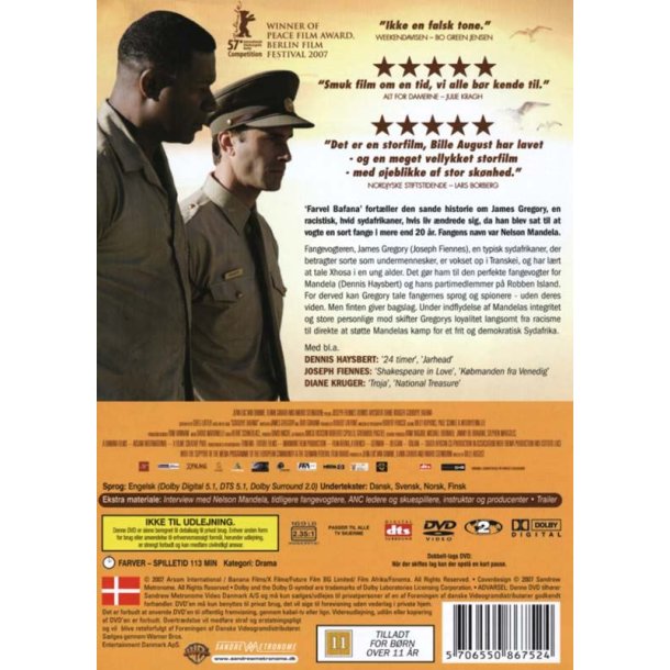 Farvel Bafana (DVD)