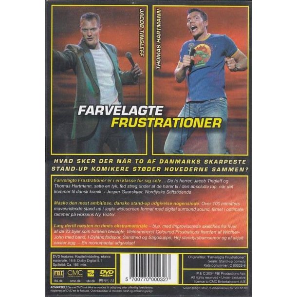 Farvelagte frustrationer (DVD)