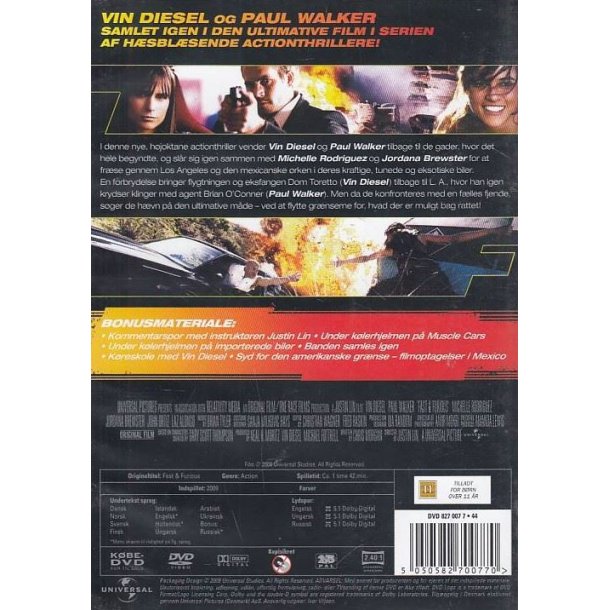 Fast & Furious (DVD) 