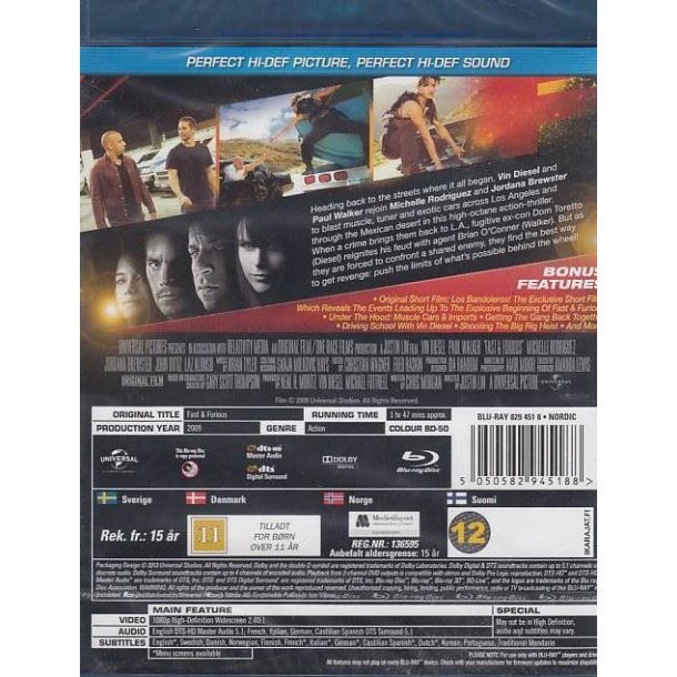 Fast & Furious 4 (Blu-ray)