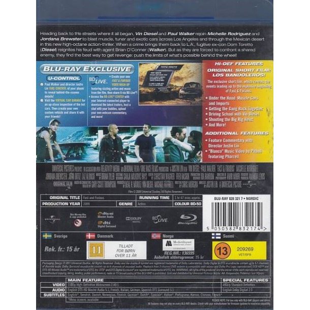 Fast & Furious (Blu-ray)