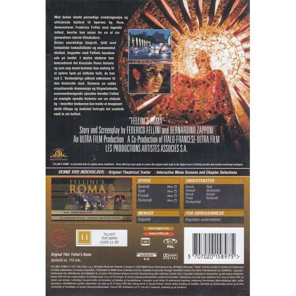 Fellini Roma (DVD)