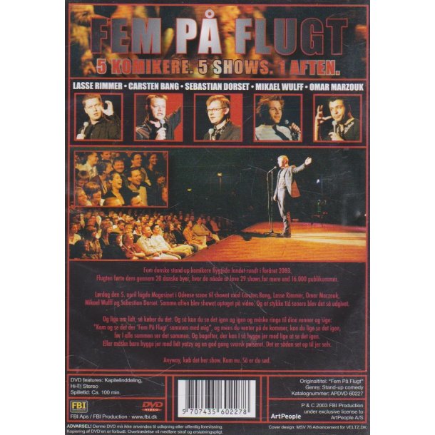 Fem p� flugt (DVD)