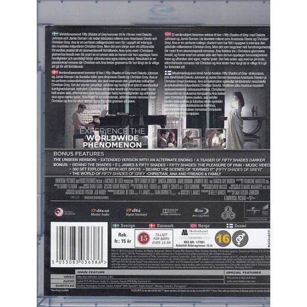 Fifty Shades of Grey (Blu-ray)