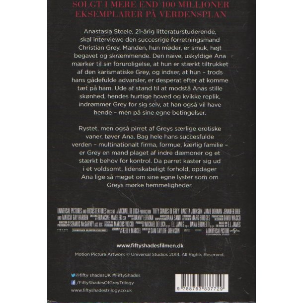 Fifty shades of Grey (Bog)