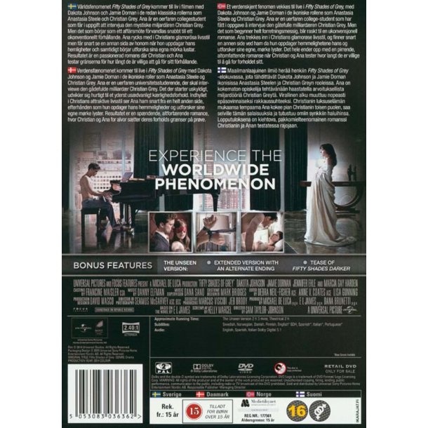 Fifty Shades of Grey (DVD)