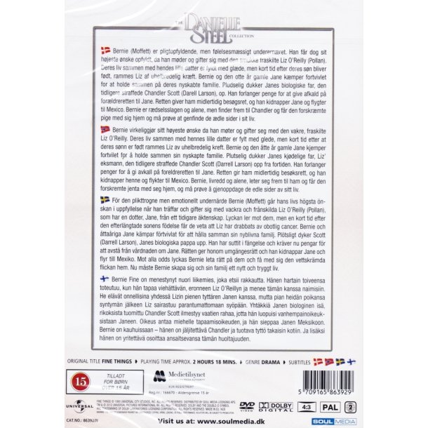 Danielle Steel - Fine things (DVD)