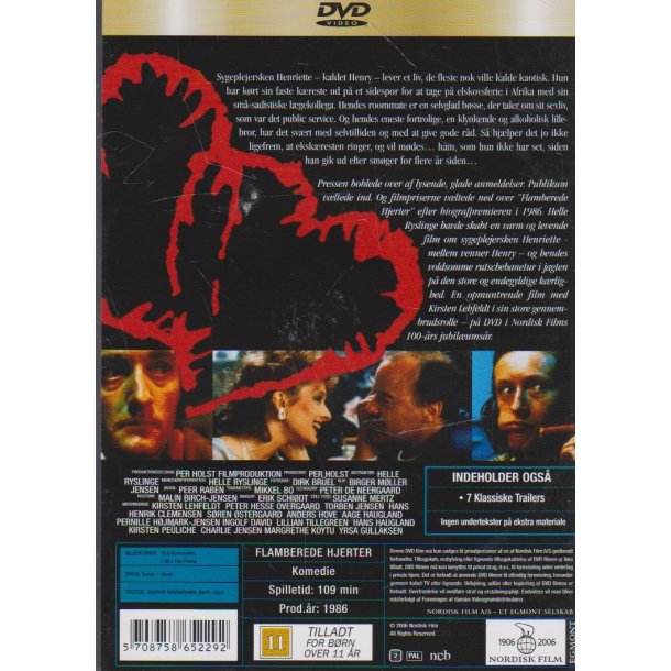 Flamberede hjerter (DVD)
