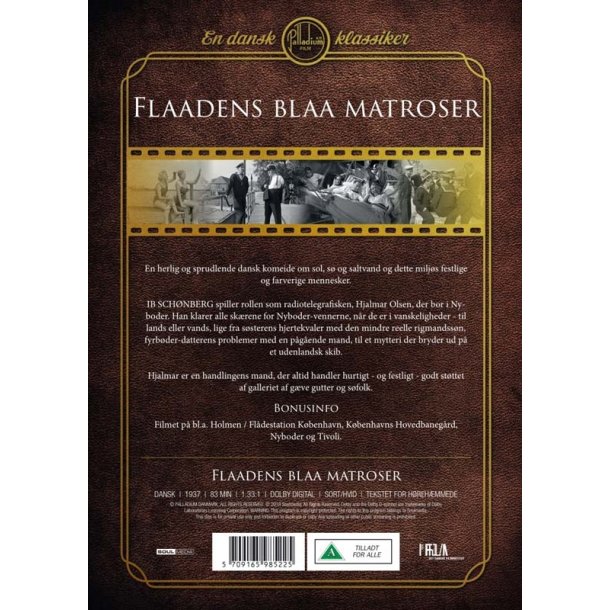Flaadens blaa matroser (DVD)