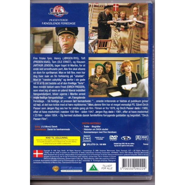 F�ngslende feriedage (DVD)