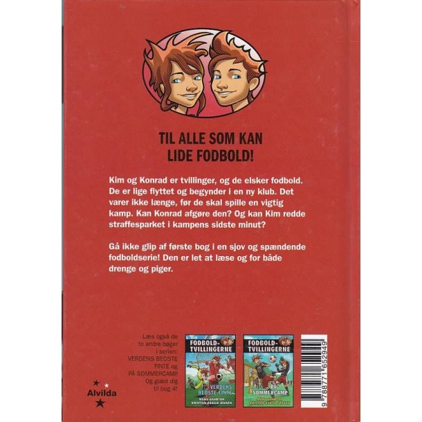 Fodboldtvillingerne - Det nye hold (Bog)