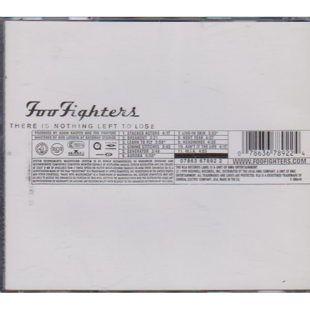 There is nothing left to lose (CD)