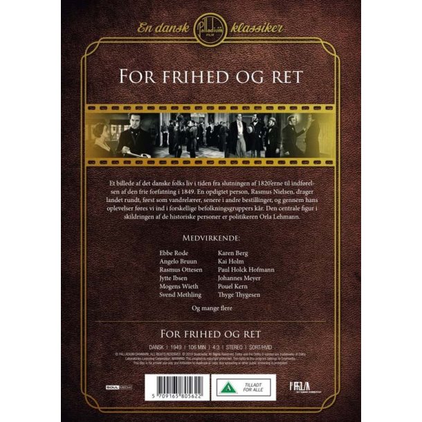 For frihed og ret (DVD)