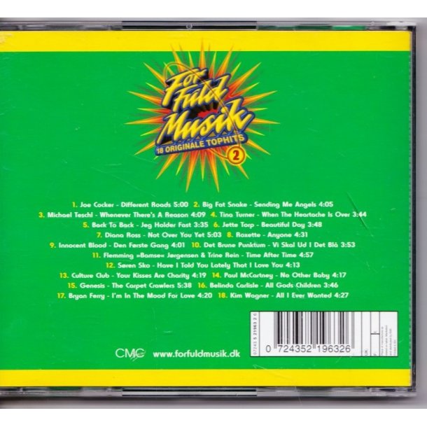 For fuld musik 2 (CD)