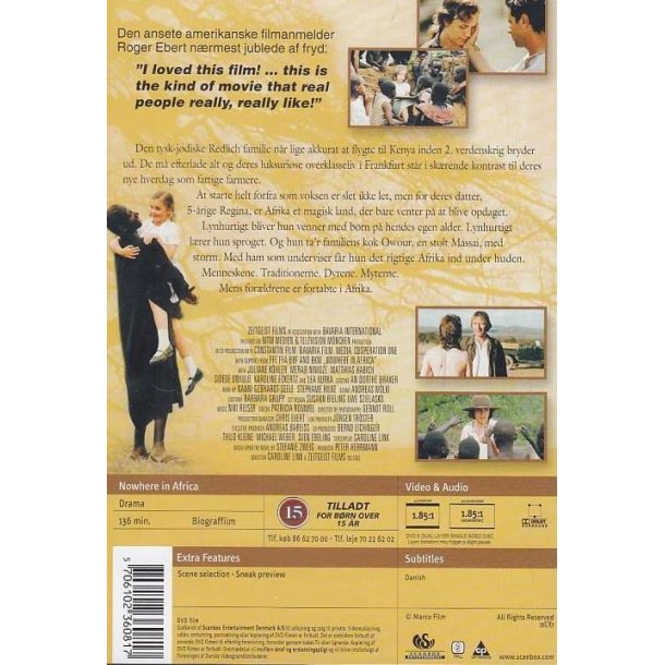 Fortabt i Afrika (DVD)