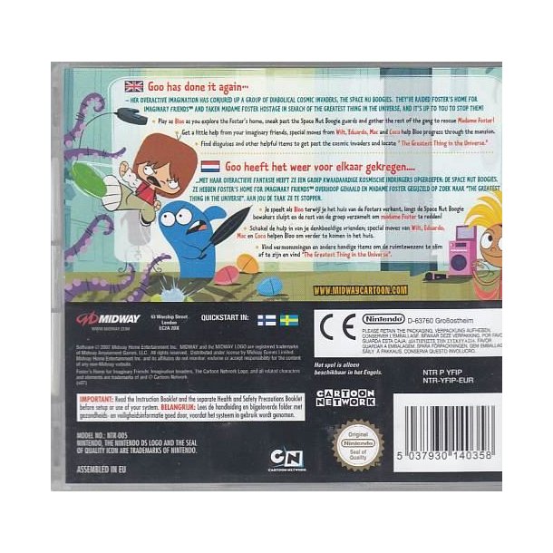 Foster's Home for Imaginary Friends - Imagination Invaders (Spil)