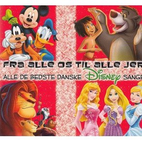 Alle de bedste danske Disney sange (CD)