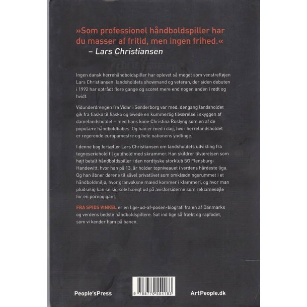 Lars Christiansen - fra spids vinkel (Bog)