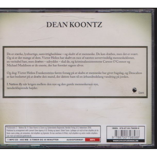 Frankenstein 2 - Nattens by (Lydbog)