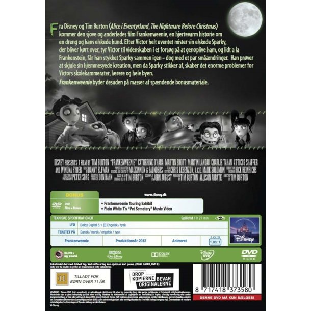 Frankenweenie (DVD)