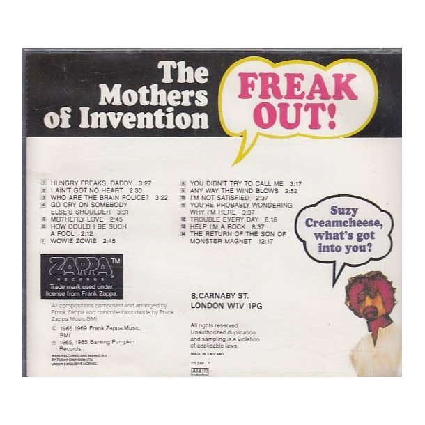 Freak out (CD)