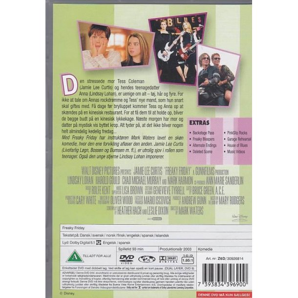 Freaky friday (DVD)