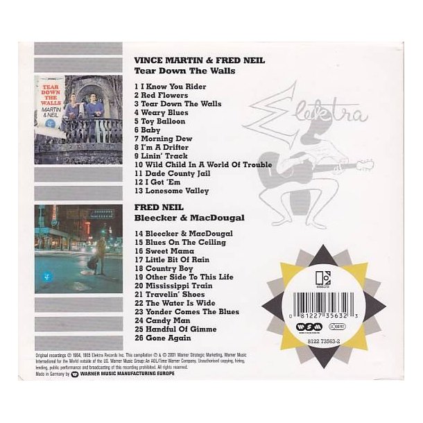 Tear Down The Walls / Bleecker And MacDougal (CD)