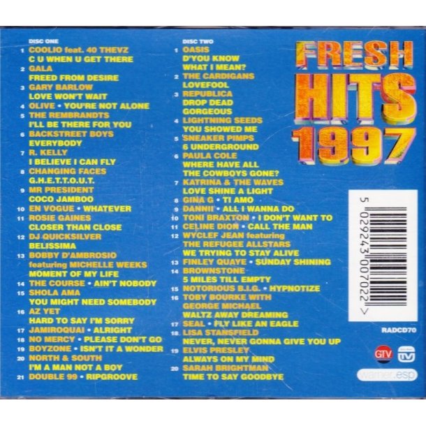 Fresh Hits 1997 (CD)
