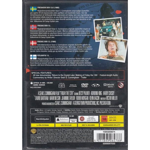 Friday the 13th. (DVD)