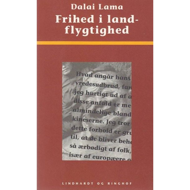 Frihed i landflygtighed (Bog)