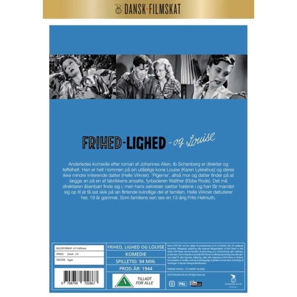 Frihed, lighed - og Louise (DVD)