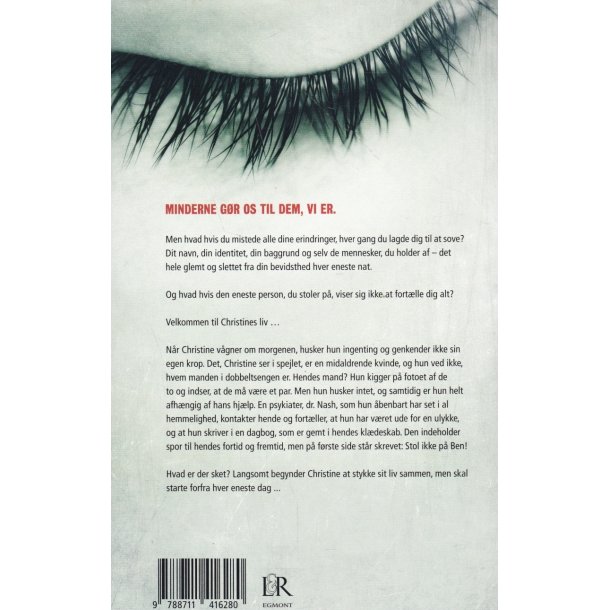 F�r jeg lukker �jnene (Bog)