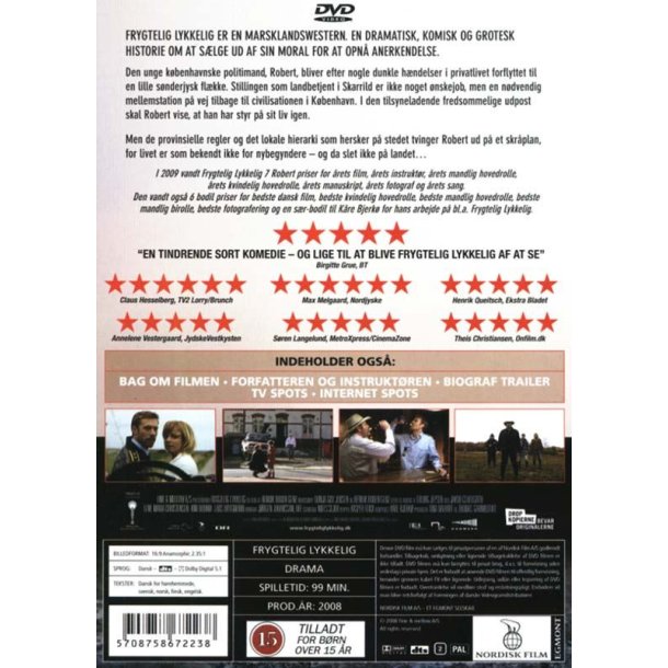 Frygtelig lykkelig (DVD)