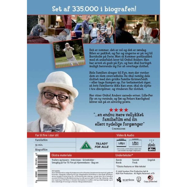 Far til fire i stor stil (DVD)