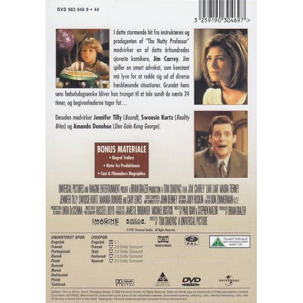 Fuld af l�gn (DVD)