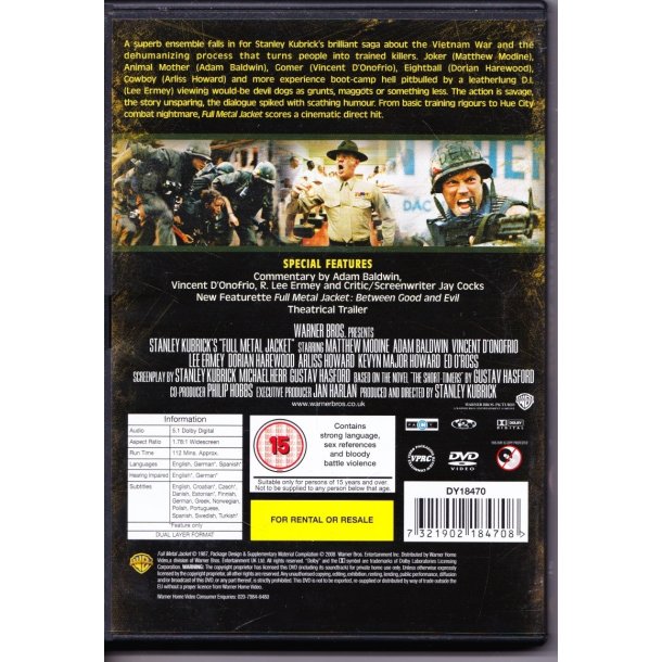Full metal jacket (DVD)