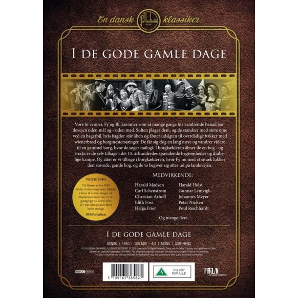 I de gode gamle dage (DVD)