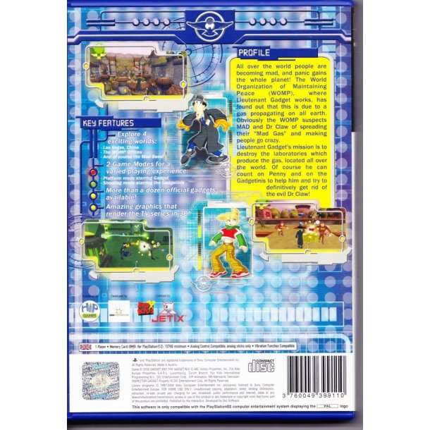 Gadget & the Gadgetinis (Spil)