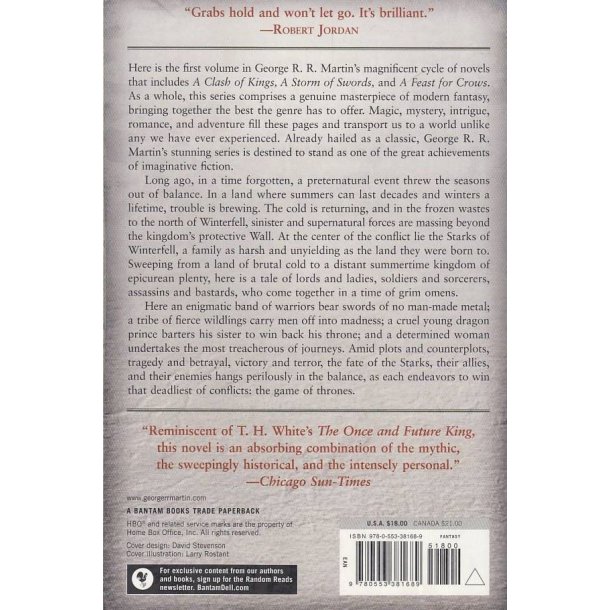 A Game of Thrones 1 - A Song of Ice and Fire (Bog)