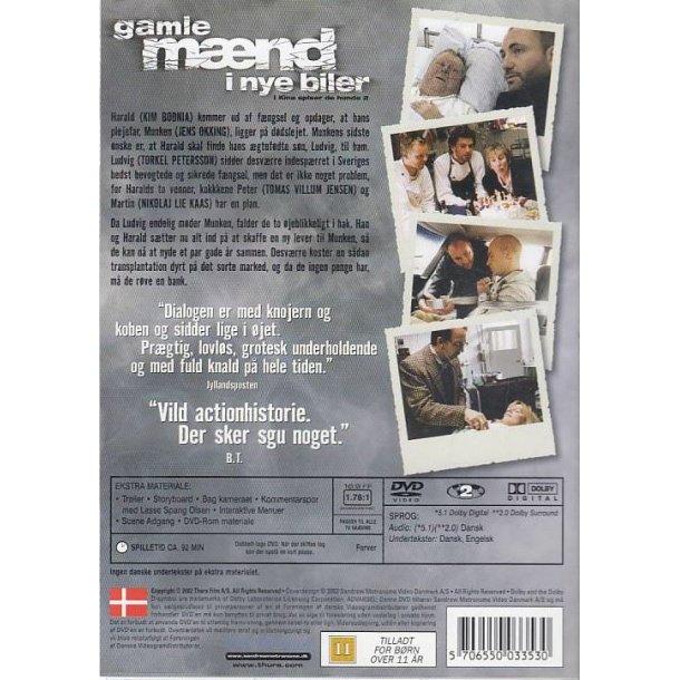 Gamle m�nd i nye biler (DVD)