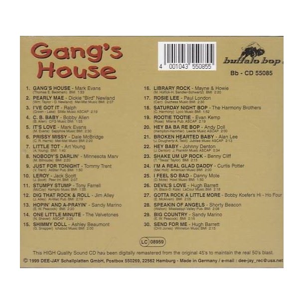 Gang's House (CD)