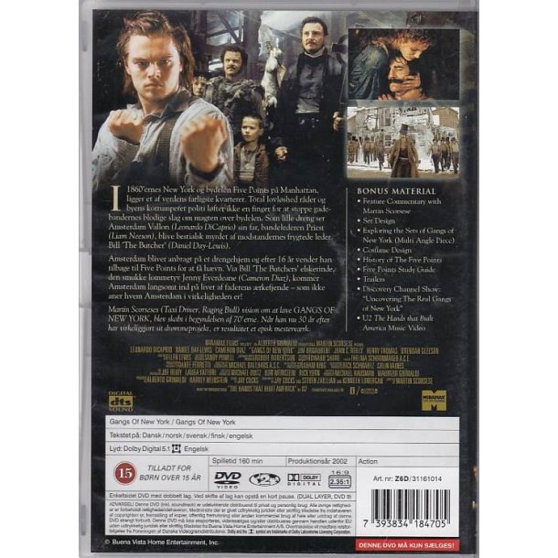Gangs of New York (DVD)